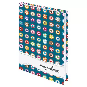 Ежедневник датированный A5 BRAUBERG, в линейку, 192 листов с рисунком (129237)