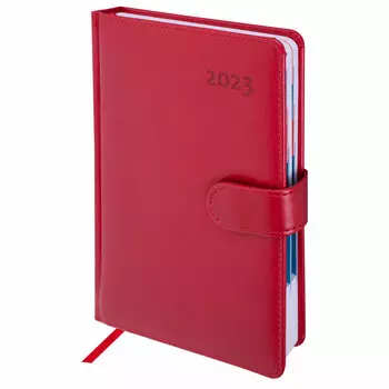 Ежедневник датированный A5 GALANT Ritter, в линейку, 168 листов красный (114168)