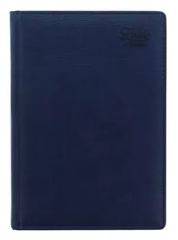 Ежедневник недатированный A5 Letts MILANO, в линейку синий (22-082017)