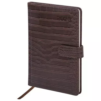 Еженедельник датированный A5 BRAUBERG Party, в линейку, 64 листов коричневый (113954)