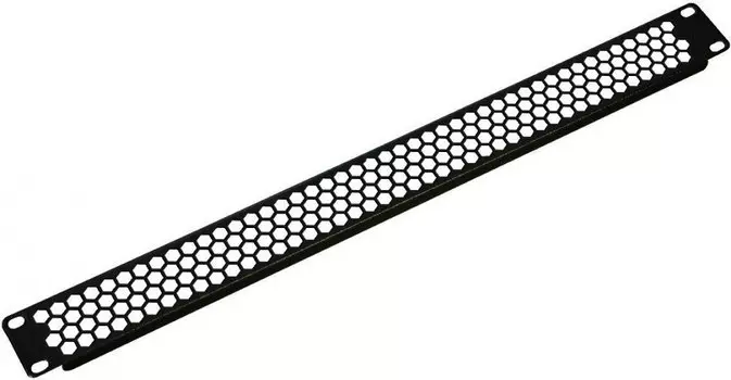 Фальшпанель ЦМО ФП-1.4-9005, 1U для шкафа 19', черный (30412129100)