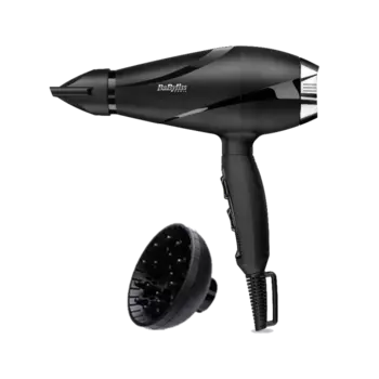 Фен Babyliss 6713DE 2.2 кВт, режимов: 2, насадок: 2, черный
