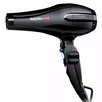Фен BaByliss Pro Prodigio BAB6710RE 2100Вт, режимов: 6, насадок: 2, черный