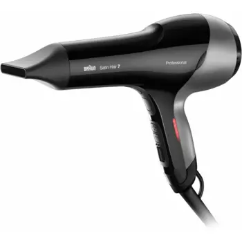 Фен Braun Satin Hair 7 BRHD780E 2 кВт, режимов: 3, насадок: 1, ионизация, черный (BRHD780E)
