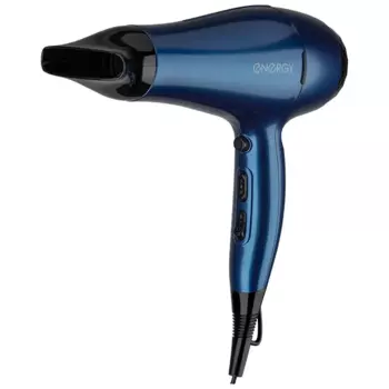 Фен Energy EN-847 2.2 кВт, режимов: 3, насадок: 1, синий (900292)