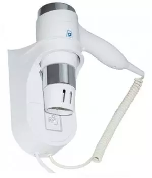 Фен G-Teq 8719S 1.2 кВт, режимов: 2, насадок: 1, белый (11.45)