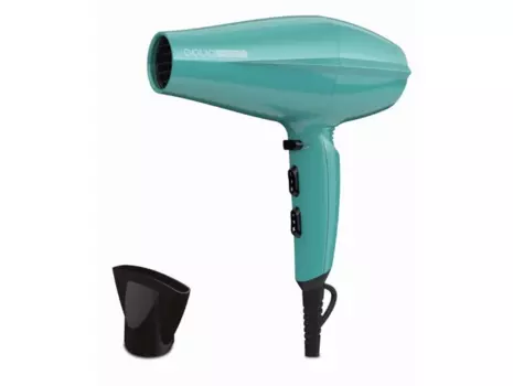 Фен Ga.Ma BRILLIANT AQUA THERAPY GH5015 2200Вт, режимов: 3, насадок: 1, бирюзовый
