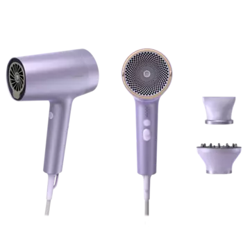 Фен Philips 7000 Series BHD720/10 1.8 кВт, режимов: 4, насадок: 2, фиолетовый (BHD720/10)