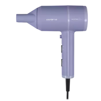 Фен Polaris PHD 2044Ti Quattro Ionic 1.9 кВт, режимов: 3, насадок: 2, 2 концентратора, лавандовый (PHD2044Ti)