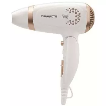 Фен Rowenta CV 3620 1700Вт, 6 режимов, белый-золотистый