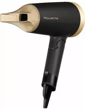 Фен Rowenta Express Style CV1830F0 1.6 кВт, режимов: 2, насадок: 1, черный/золотистый (1830008812)