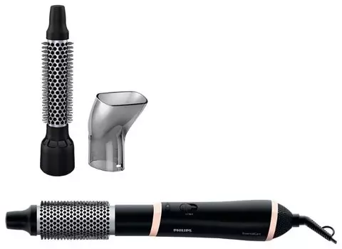 Фен-щетка Philips HP8661 Essential Care 800Вт, з режима, 1.8м, петля для подвешивания, черный (HP8661/00)