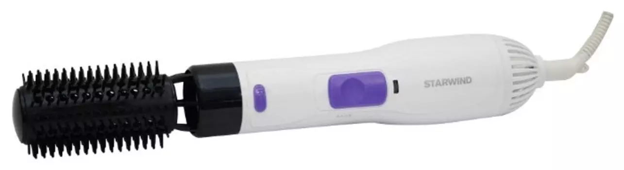 Фен-щетка Starwind SHP8502 1000Вт, 2 режима, петля для подвешивания, бело-фиолетовый (SHP8502)
