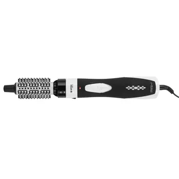 Фен-щетка Vitek VT-2510 1 кВт, режимов: 2, насадок: 2, черный/белый (VT-2510)