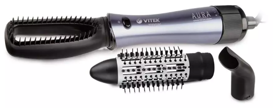 Фен-щетка Vitek VT-8238VT 1000Вт, 3 режима, фиолетовый (VT-8238VT)