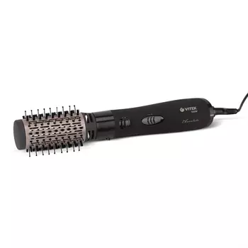 Фен-щетка Vitek VT-8245 1 кВт, режимов: 2, насадок: 3, черный (VT-8245)