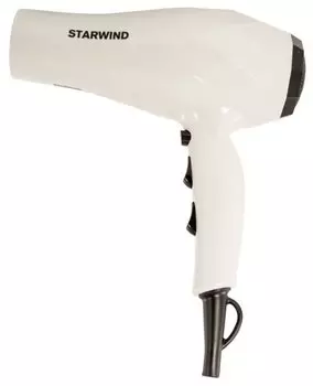 Фен Starwind SHT6101 2000Вт, 6 режимов, 1.8м, петля для подвешивания, белый (SHT6101)