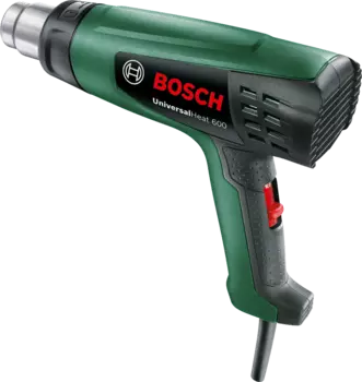 Фен строительный BOSCH UniversalHeat 600, сетевой, 1800Вт, от 50°C, до 600°C, до 500 л/м (06032A6120)