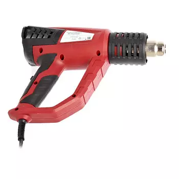 Фен строительный RedVerg RD-HG2000D, сетевой, 2 кВт, от 50°C, до 600°C, до 500 л/м, кейс (6631655)