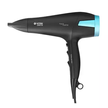 Фен Vitek VT-1322 2.5 кВт, режимов: 3, черный