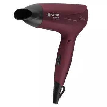 Фен Vitek VT-2318 1.2 кВт, режимов: 2, красный