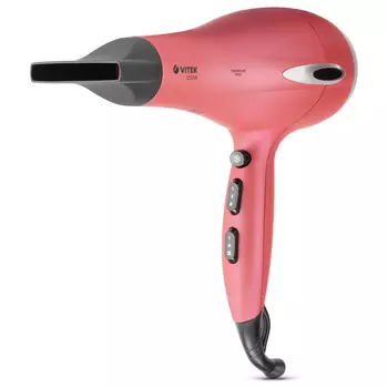 Фен Vitek VT-2329 2.2 кВт, режимов: 3, красный (VT-2329)