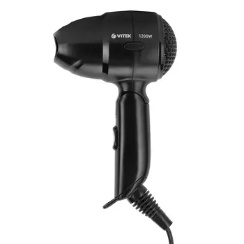 Фен Vitek VT-8210 1.2 кВт, режимов: 2, черный