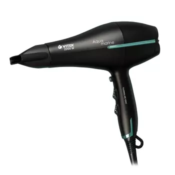 Фен Vitek VT-8216 2.2 кВт, режимов: 3, черный (VT-8216)