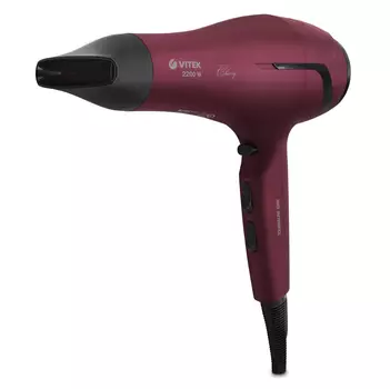 Фен Vitek VT-8218 2.2 кВт, режимов: 3, красный