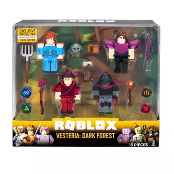 Фигурка Roblox Vesteria: Dark Forest, 4 шт с аксессуарами (ROG0165)