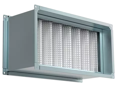 Фильтр-бокс Shuft FBRr-K 800x500, для прямоугольных воздуховодов, серебристый (FBRr-K 800x500)