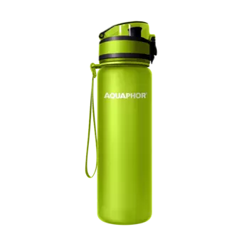 Фильтр бутылка Аквафор Сити, салатовый