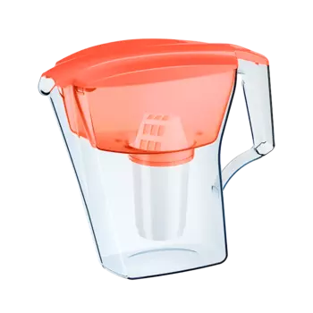 Фильтр кувшин Аквафор Арт А5, коралловый/прозрачный (P83A5N)