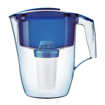 Фильтр кувшин Аквафор Гарри, прозрачный/синий