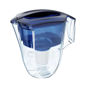 Фильтр кувшин Аквафор Кантри, прозрачный/синий