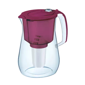 Фильтр кувшин Аквафор Прованс A5, прозрачный/вишневый (Р140А5FM)