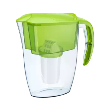 Фильтр кувшин Аквафор Смайл, прозрачный/салатовый (Р152А5F)