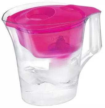 Фильтр кувшин Барьер Аура, прозрачный/спелая малина (В638Р88)