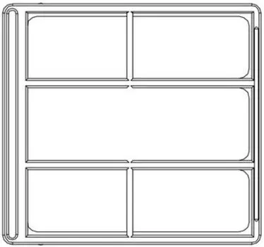 Фильтр пылевой Chenbro 50H173423A001 (RM42300)