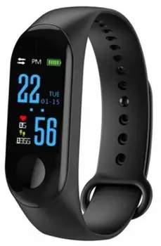 Фитнес-браслет Flexis SW003T, 0.96" TFT, черный (SW003T)