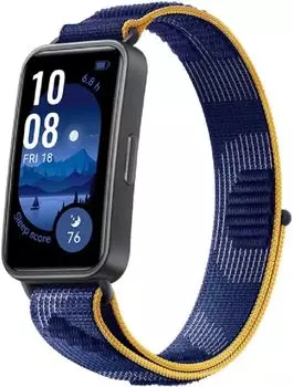 Фитнес-браслет Huawei Band 9, 1.47" AMOLED, черный/синий (55020BYM)