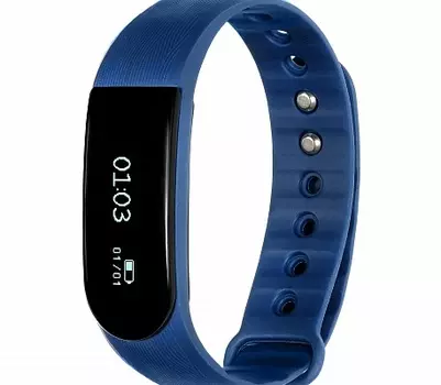 Фитнес-браслет Lime 116HR, синий