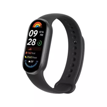 Фитнес-браслет Xiaomi Smart Band 9, 1.62" AMOLED, черный (BHR8337GL)