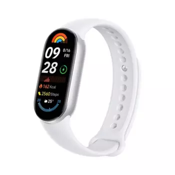 Фитнес-браслет Xiaomi Smart Band 9, 1.62" AMOLED, серебристый (BHR8340GL)