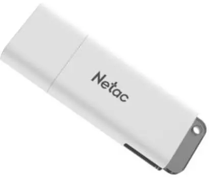 Флешка 128Gb USB 2.0 Netac U185, белый (NT03U185N-128G-20WH)