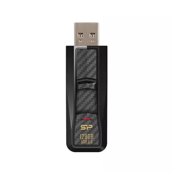 Флешка 128Gb USB 3.0 Silicon Power Blaze Blaze B50, черный (SP128GBUF3B50V1K)