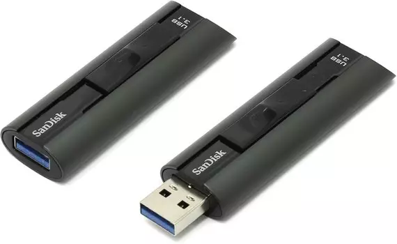 Флешка 128Gb USB 3.1 Sandisk Extreme PRO, черный (SDCZ880-128G-G46)