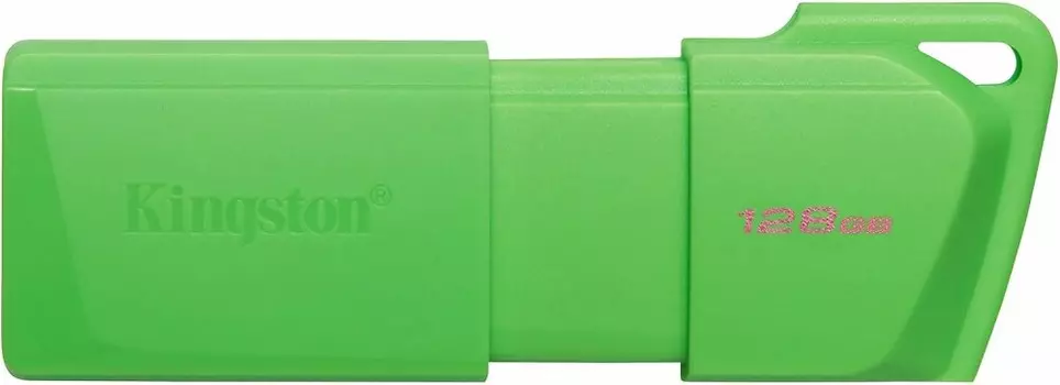 Флешка 128Gb USB 3.2 Gen 1 Kingston DataTraveler Exodia M KC-U2L128-7LG, зеленый (KC-U2L128-7LG)