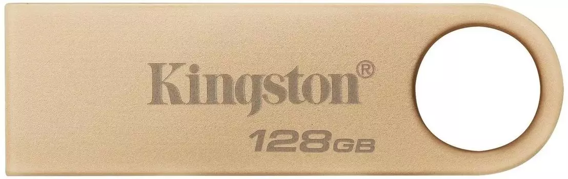Флешка 128Gb USB 3.2 Kingston DataTraveler SE9 DTSE9G3/128GB, золотистый (DTSE9G3/128GB)