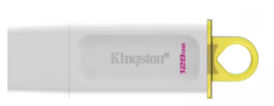 Флешка 128Gb USB 3.2 Kingston DataTraveler Exodia, белый (KC-U2G128-5R)